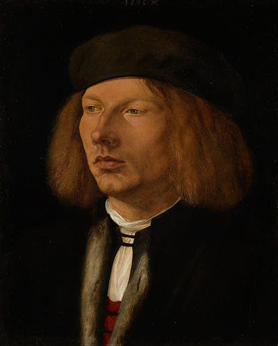 Portrait of Burkard von Speyer Albrecht Durer